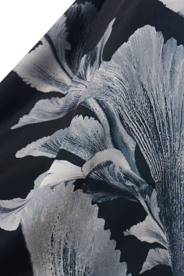 Fırça Çiçek Desenli Şal