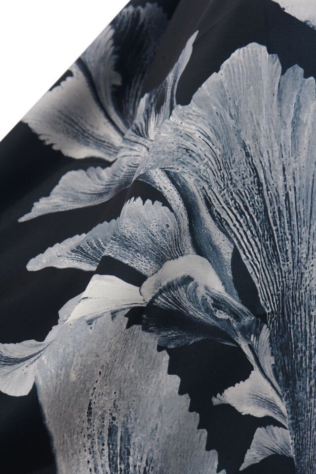 Fırça Çiçek Desenli Şal