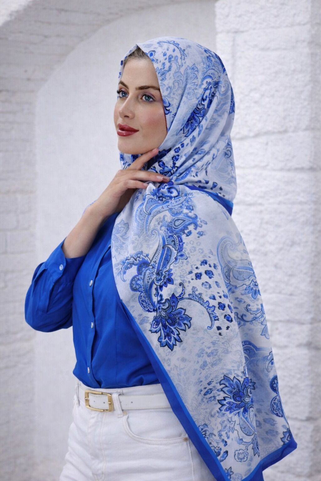 Paisley Desenli  Şal