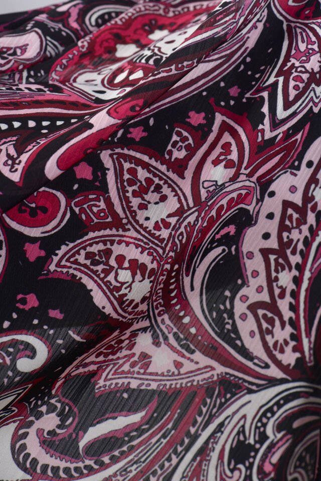 Etnik Paisley Desenli Şal