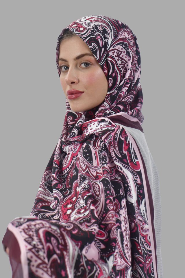 Etnik Paisley Desenli Şal