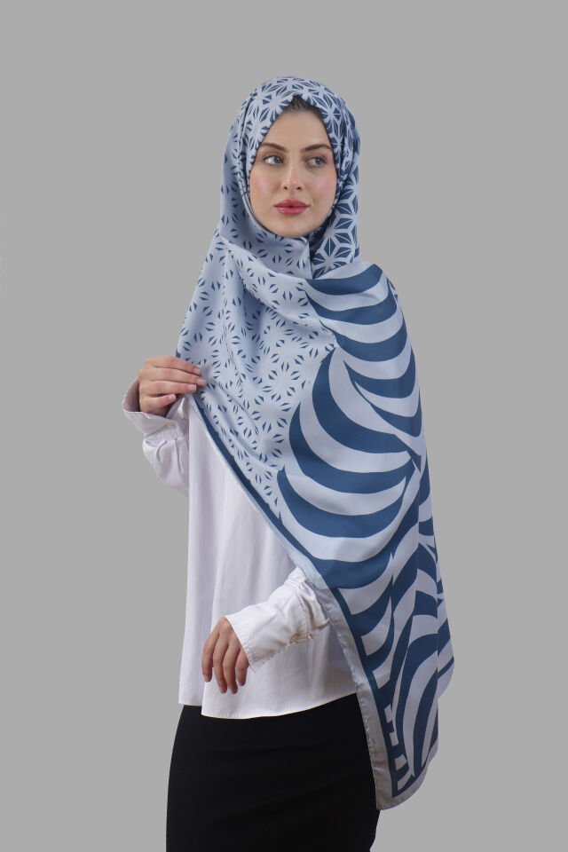 Geometrik Desenli şal
