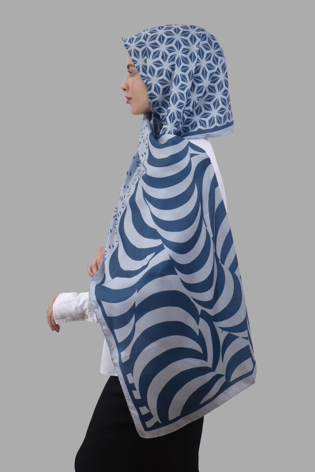 Geometrik Desenli şal