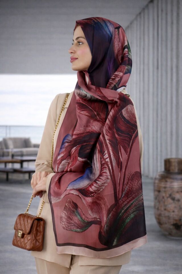 Büyük Florin Desenli Şal