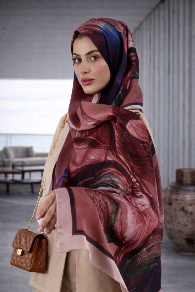 Büyük Florin Desenli Şal