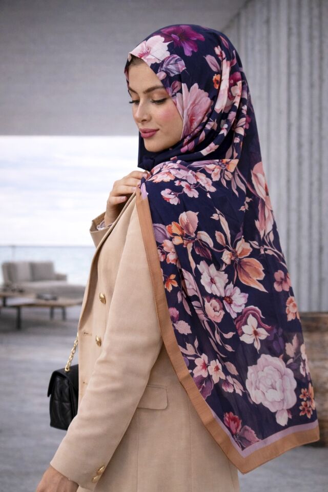 Büyük Florin Desenli Şal