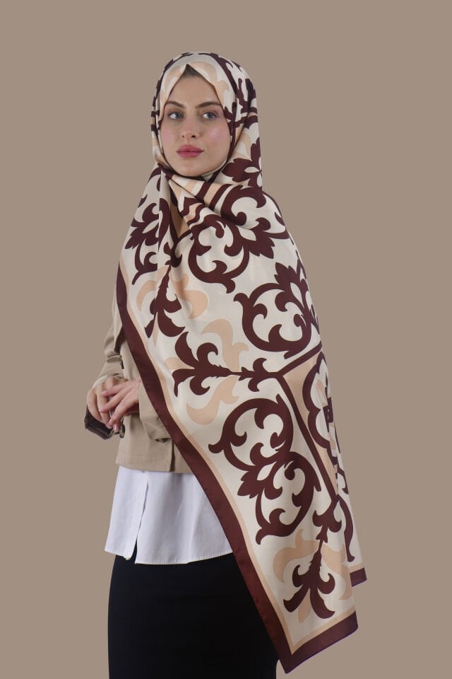 Barok Desenli Şal