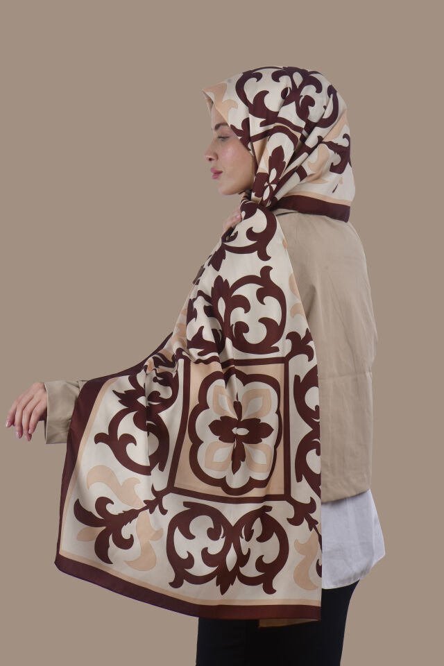 Barok Desenli Şal