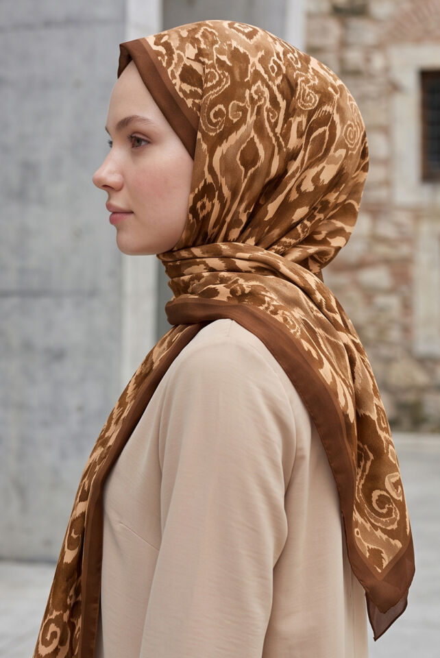 Batik Desenli Soft Şal