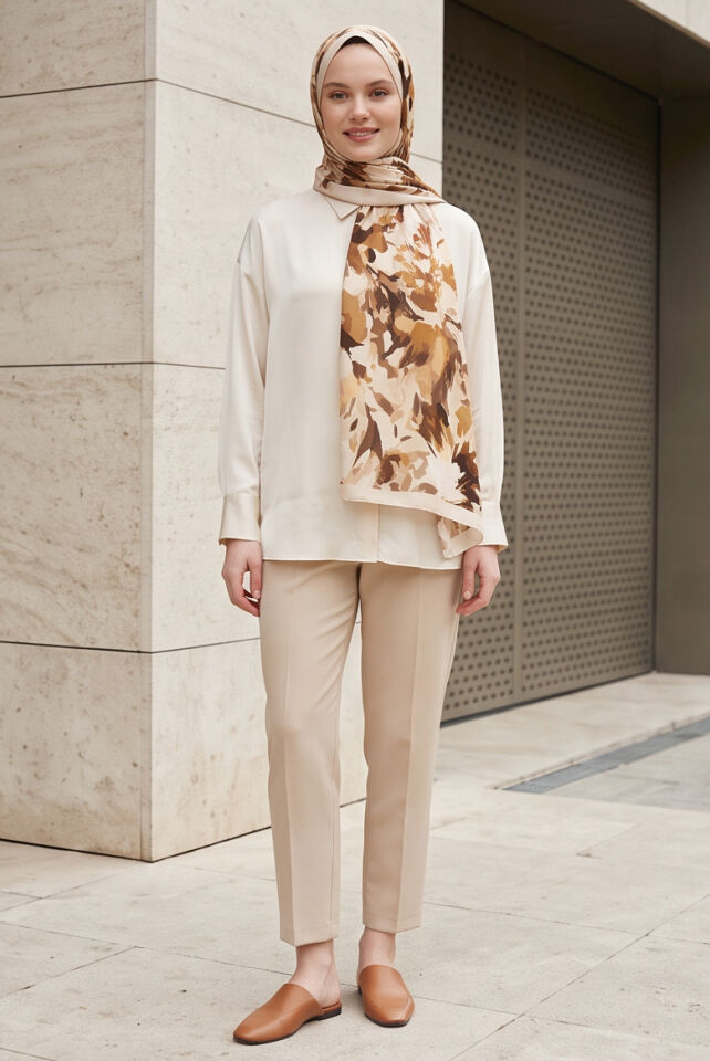 Modern Etnik Dokunuş: Soft Doku Şal