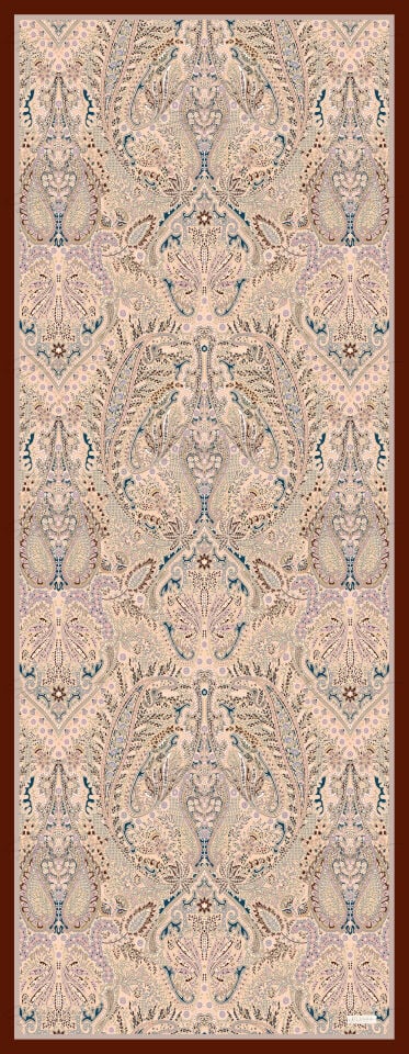 Şık & Sofistike: Şal Motifli Soft Kumaş Şal